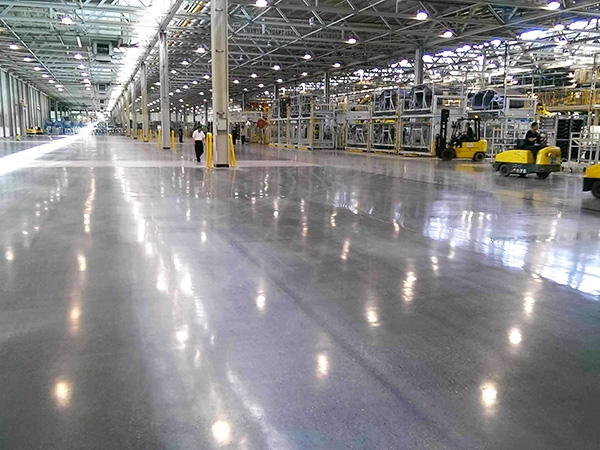 金剛砂耐磨地面